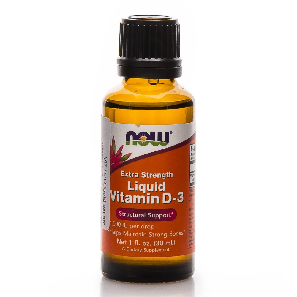 NOW - Liquid Vitamin D3 1000IU - 30ml